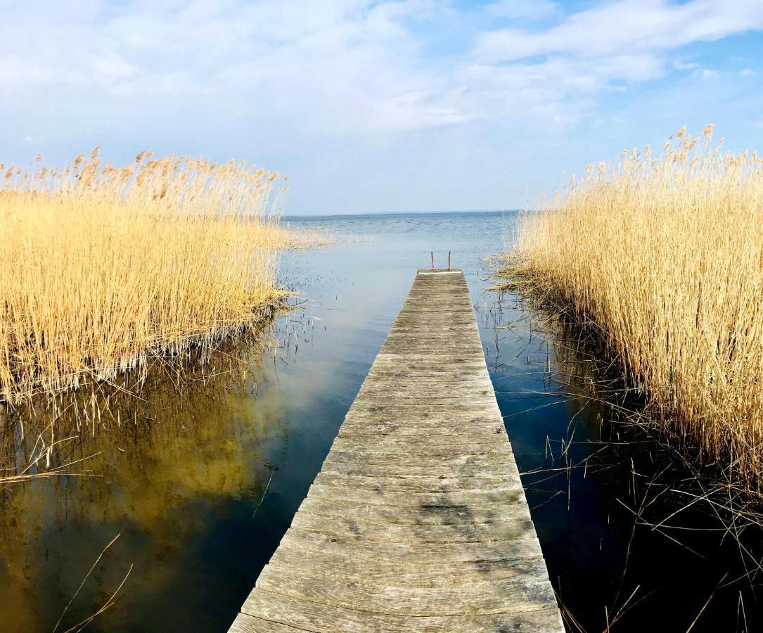 Sonniges Ferienhaus Fischer-Huus Vor Usedom & Direkt Am Haff Und Wasserzugang Mönkebude Kültér fotó